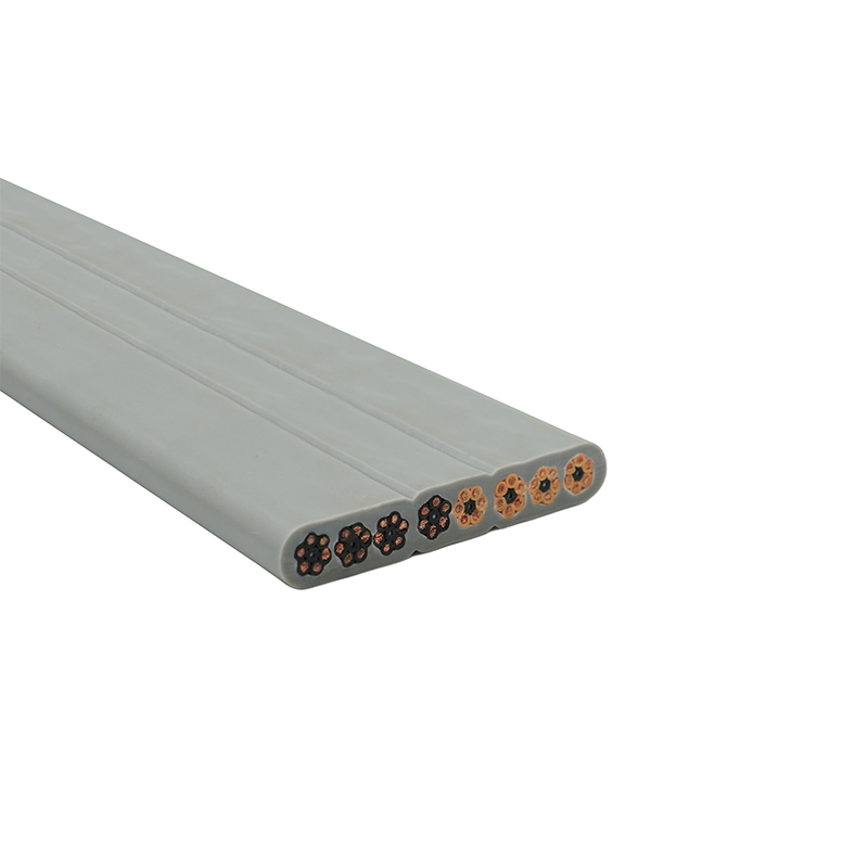 Kobberkerne PVC-isoleret PVC-kappe Elevator Flad Kabel