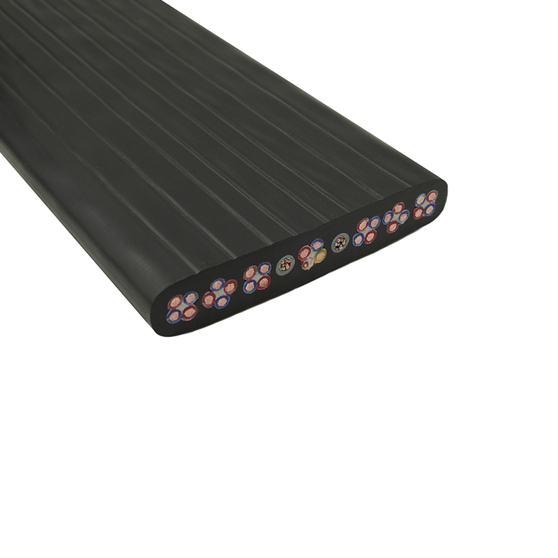 Scenelys integreret kontrol fladt kabel