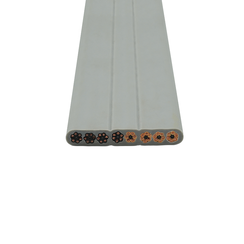 Kobberkerne PVC-isoleret PVC-kappe Elevator Flad Kabel