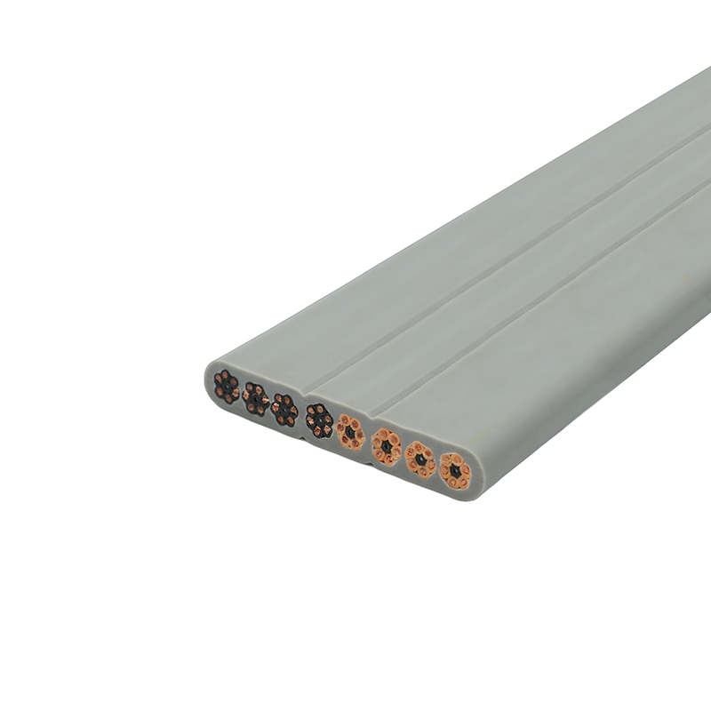 Kobberkerne PVC-isoleret PVC-kappe Elevator Flad Kabel