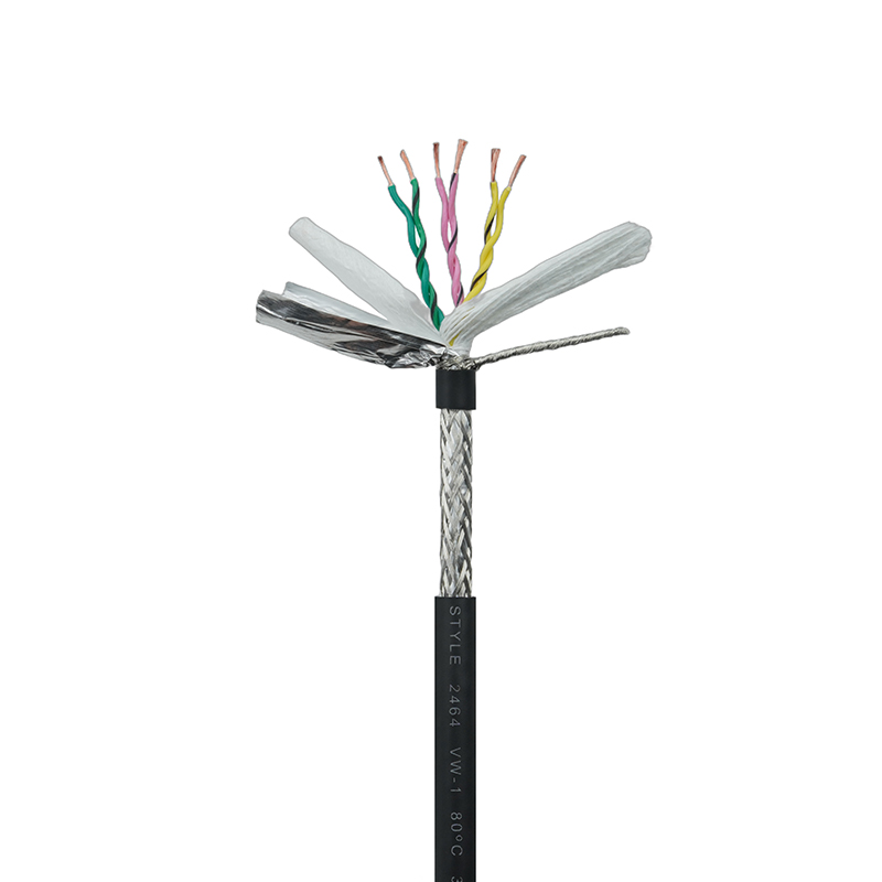 UL2464 Twisted Pair Shielded Soft Sheath Wire (UL-certificeret)