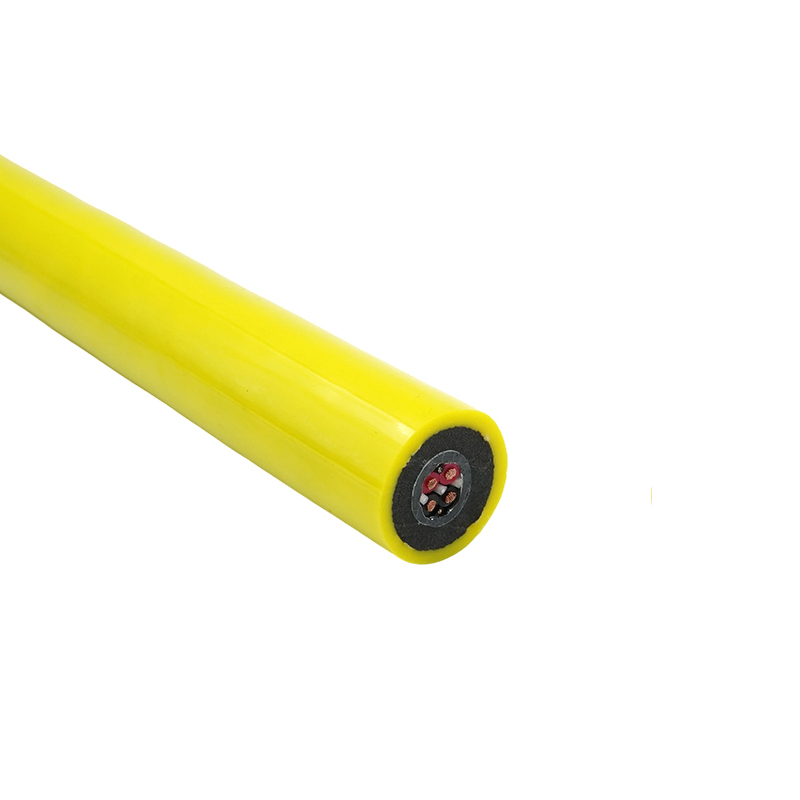 Flydende kabel til undervandsdetektorer