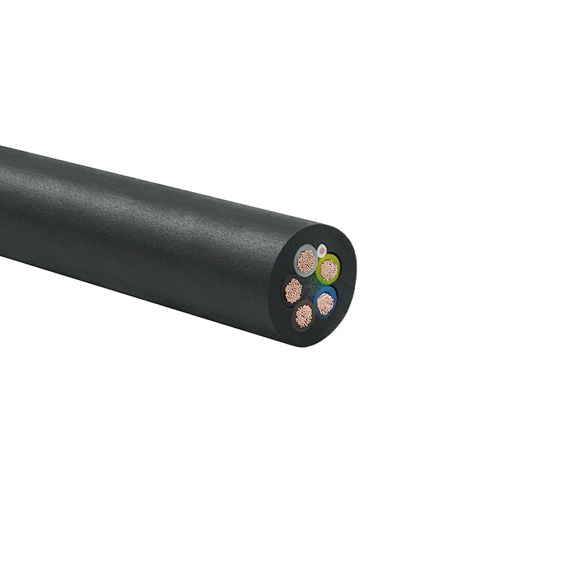 Højstrøms EV-opladningskabel til opladningsbunker (5×6+1×0,5)