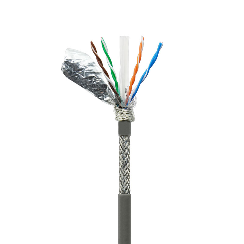 Kategori 6 skærmet parsnoet netværkskabel