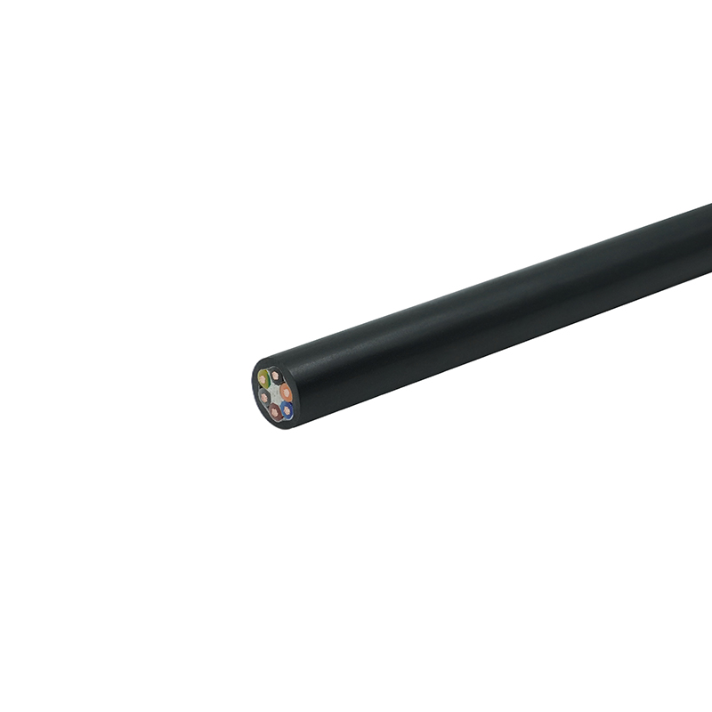 Kobberkerne PVC-isoleret og beklædt fleksibelt kabel