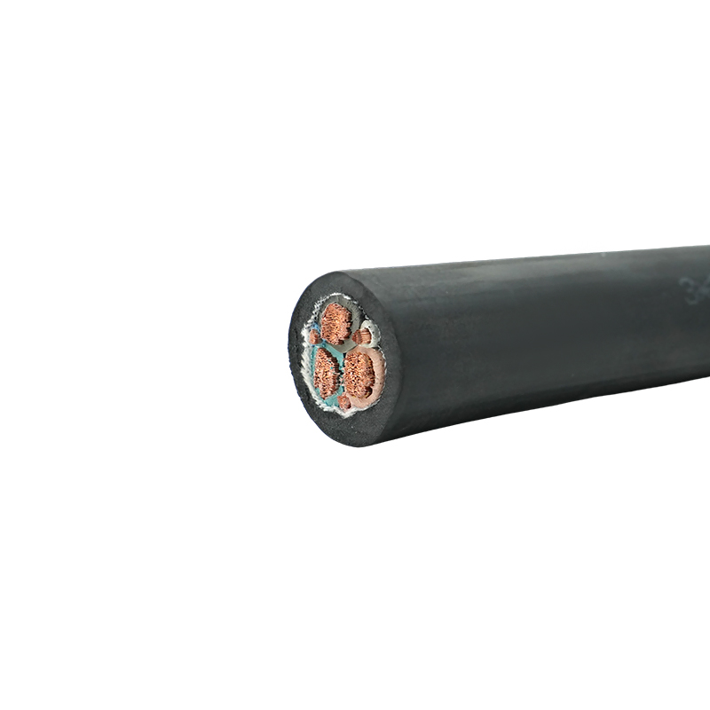 Fleksibelt gummikabel i medium belastning