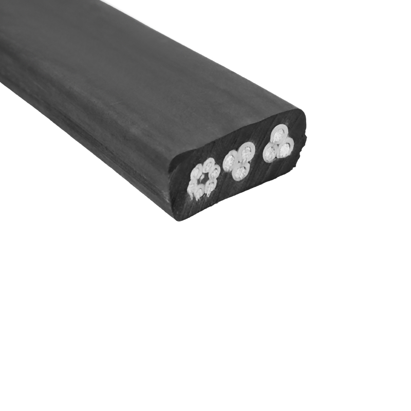 Medium fladt generelt gummikabel