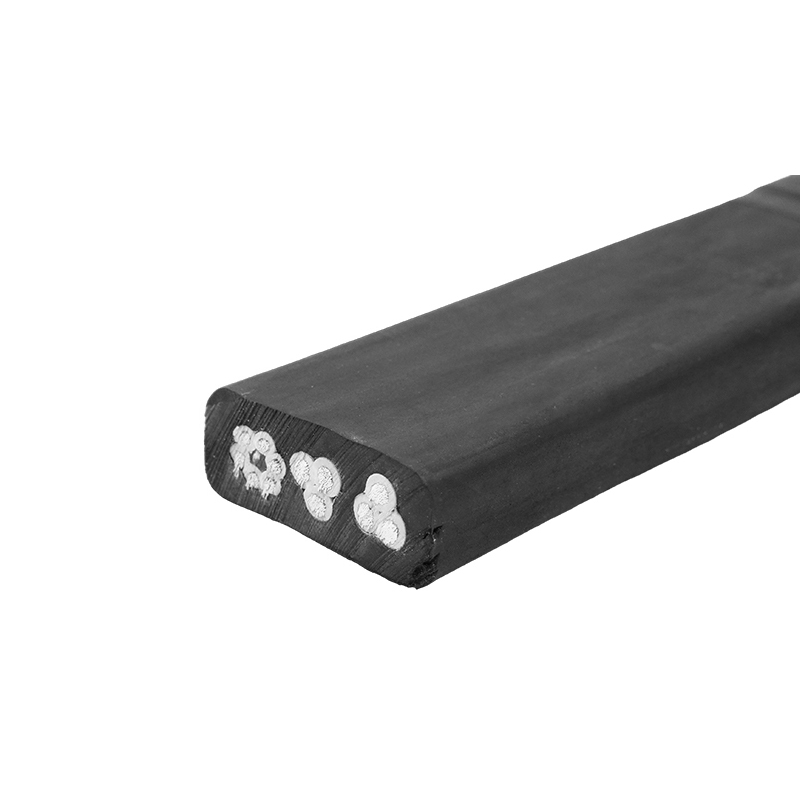 Medium fladt generelt gummikabel